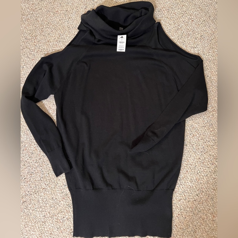 NWT | The Limited Cowl Neck Cold Shoulder Oversized Sweater | Size: S